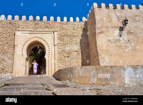 The Gate to the Kasbah, Tangier, Morocco Stock Photo - Alamy