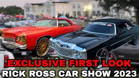 Donkmaster At The Rick Ross Car Show With Exclusive First Look