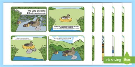 Ugly Duckling Story Sequence