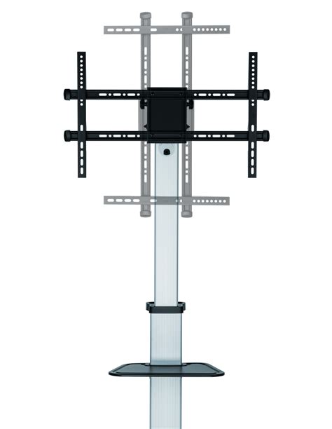 Supporto A Pavimento Con Mensola Trolley TV LCD LED 37 86