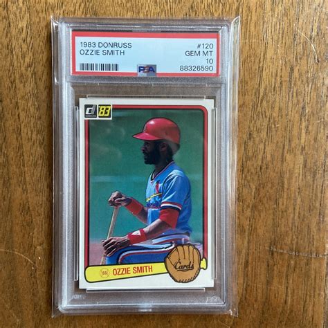 Ozzie Smith 1983 Donruss #120 Base Price Guide - Sports Card Investor