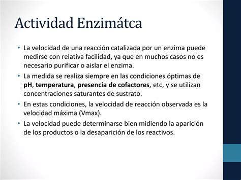 Curso de bioquímica 12 cinética enzimática PPT