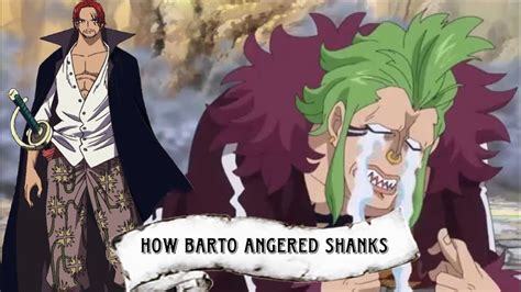 How Bartolomeo Angered Shanks YouTube