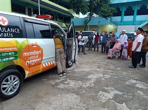 Lazismu Pcm Cileungsi Launching Ambulance Gratis Untuk Masyarakat