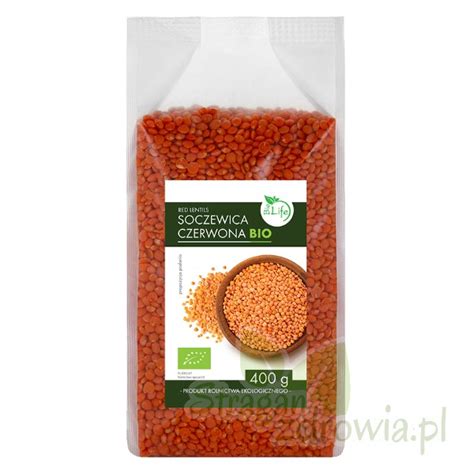 Soczewica Czerwona Ekologiczna BIO 400g BioLife Soczewica