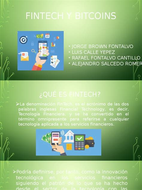 Fintech Y Bitcoins Pdf Bitcoin Tecnología Financiera