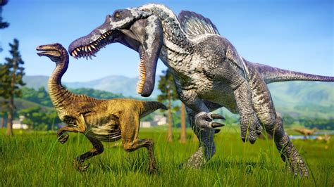 HERBIVORES DINOSAURS Vs CARNIVORE DINOSAURS BATTLE ROYALE IN JURASSIC