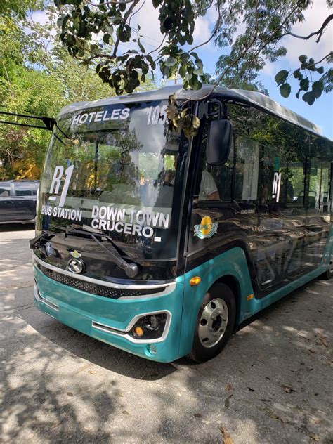 Se Futuriza Transporte P Blico En Canc N Realizan Pruebas Con Nuevos