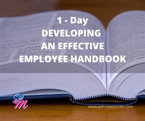 Developing And Effective Employee Handbook PM ESchool