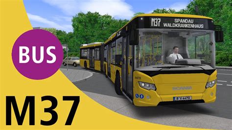 Omsi Bvg Bus Linie M Scania Citywide Von Staaken Hahneberg