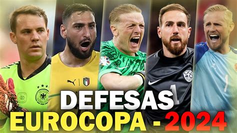 As Defesas mais ÉPICAS e LENDÁRIAS da EUROCOPA 2024 YouTube