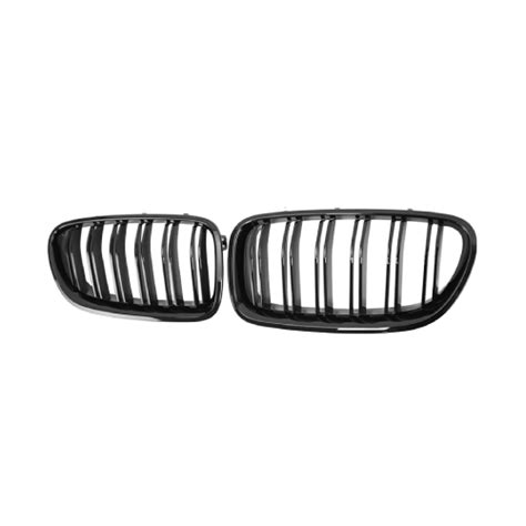 Grilles de calandre Noires brillantes BMW Serie 5 2010 à 2017