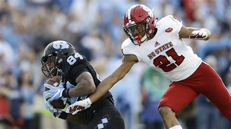 Nc State Builds Big Lead Hangs On To Beat Unc 28 21 Abc11 Raleigh