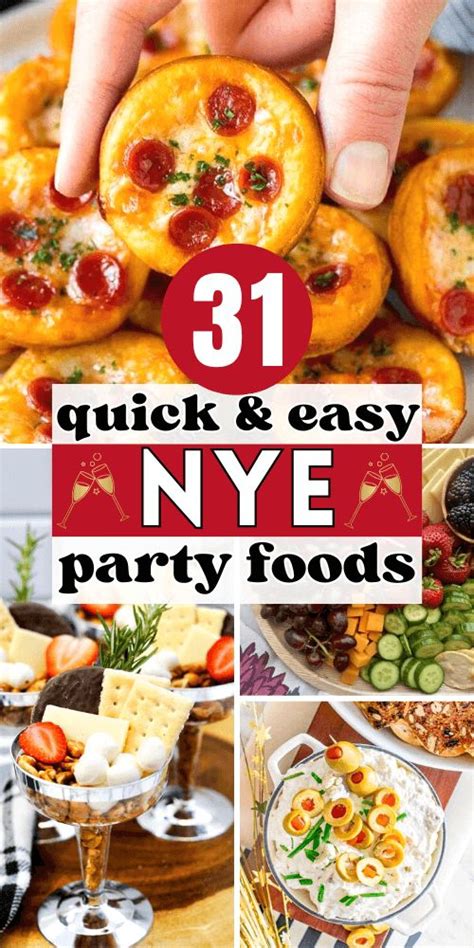 Easy Party Food For New Year S Eve Ideas Recipe New Years Eve