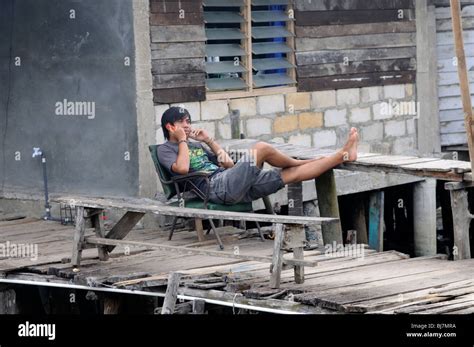 Kampung Bugis Tanjung Pinang Bintan Indonesia Stock Photo Alamy