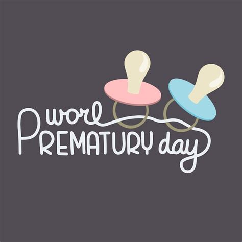 Premium Vector Vector Illustration On The Theme Of World Prematurity