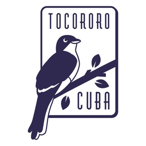 Tocororo Cuba Bird Design PNG & SVG Design For T-Shirts