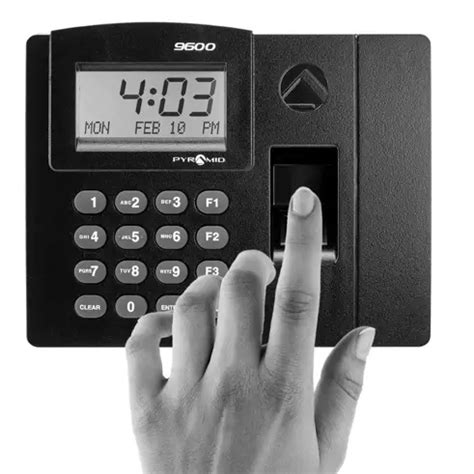 Pyramid Timetrax Elite Bio Ek Biometric Time Clock System User Guide