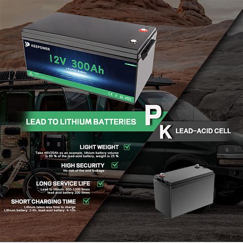 12volt 300ah Deep Cycle Lithium Battery