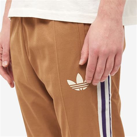 Adidas Adicolor 70s Striped Track Pant Brown Desert END US