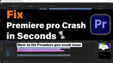 How To Fix Premiere Pro Crash In Seconds Full Reset Premiere Pro