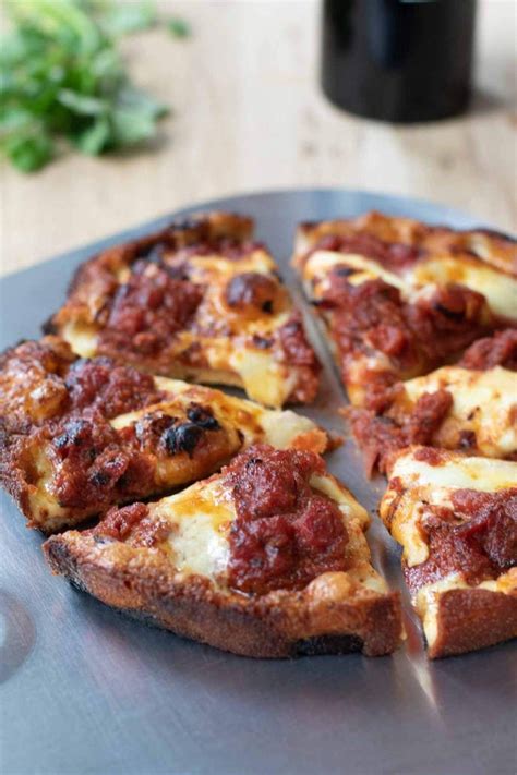 Detroit Style Deep Dish Pizza Recipe - The Lake Kitchen | Recipe | Deep dish pizza recipe, Deep ...