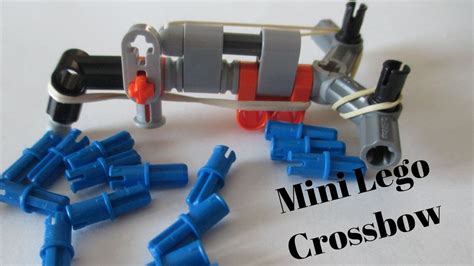 Mini Lego Crossbow Tutorial Youtube