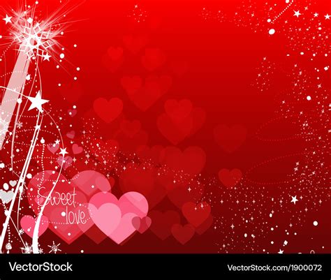 Valentines Day Abstract Background Royalty Free Vector Image