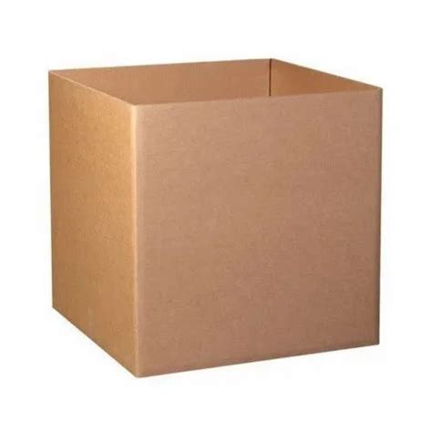 Brown Square Corrugated Carton Boxes At Rs 47 Box Corrugated Box In