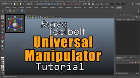 The Maya Toolbelt Universal Manipulator YouTube