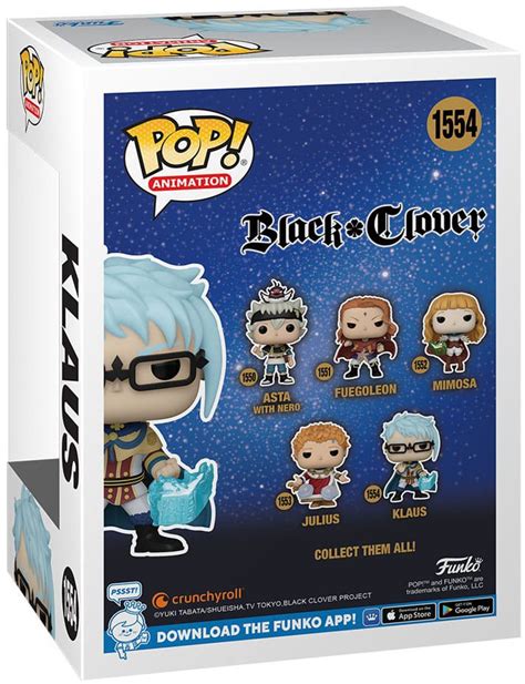 Funko Pop Animation Black Clover Klaus Heromic