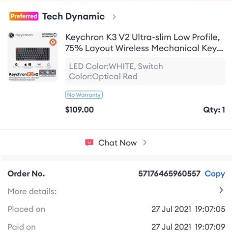 Keychron K3 V2, Computers & Tech, Parts & Accessories, Computer ...