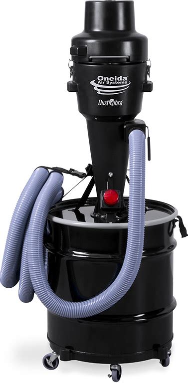 Dust Cobra Full Unit Hepa Rrp Cyclonic Dust Extractor 120v 35 Gallon Mobile Oneida Air Systems