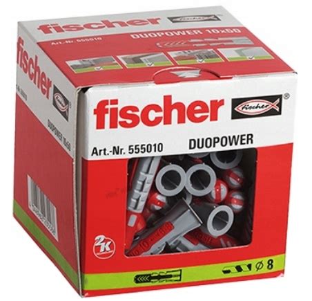 FISCHER DUOPOWER KOŁEK UNIWERSALNY 8x65 50szt 538241 Cena Opinie