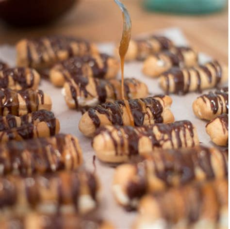 Mini Salted Caramel Eclairs The Great British Bake Off The Great British Bake Off