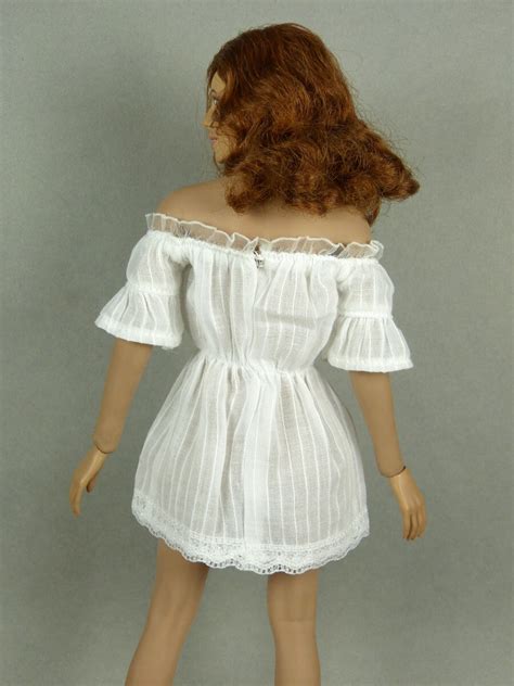 Phicen Tbleague Hot Toys Kumik Nt Sexy Female White Lace Romper Dress Ebay