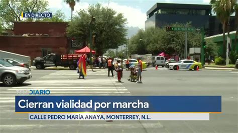 Comienzan Cierres Viales Por Marcha De La Diversidad En Monterrey