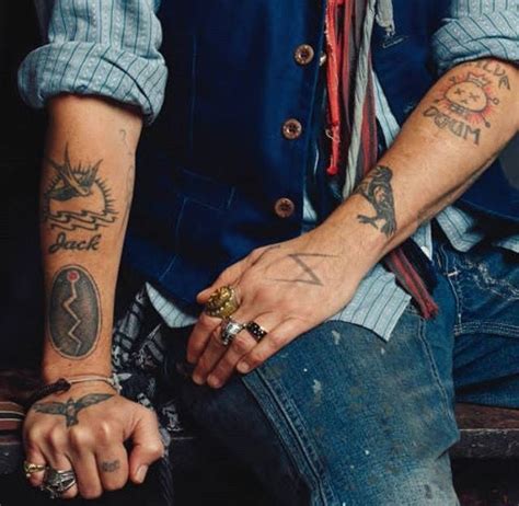 Johnny Depp Finger Tattoo Meaning Unveiling The Intriguing Symbolism