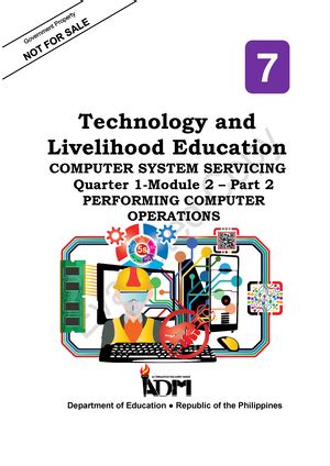 CSS M2 ICT CSS Mod2 TLE Computer System Servicing Quarter 1