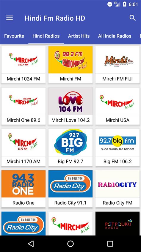 Android için Hindi Fm Radio HD APK İndir