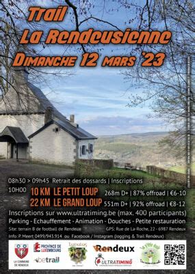 Trail La Rendeusienne 2023 Ultratiming