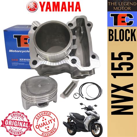 YAMAHA NMAX NVX155 NVX 155 R15 VVA V3 58mm 62mm CYLINDER Block Complete