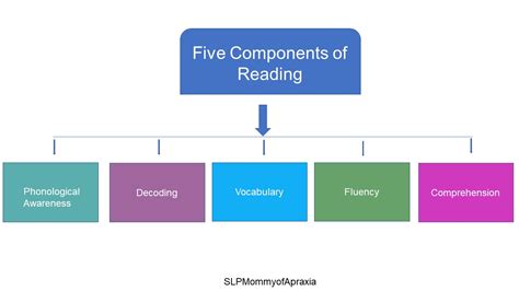 Slp S Integral Role In The Five Components Of Reading Slp Mommy Of