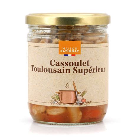 Cassoulet Au Canard Confit Et à La Saucisse De Toulouse Maison Patignac