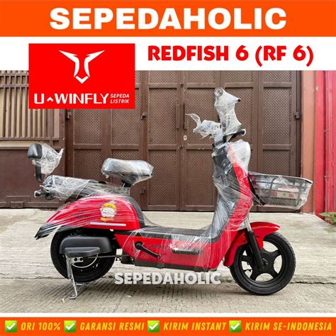 Sepeda Listrik UWINFLY REDFISH 6 RF 6 Electric E Bike 500 Watt