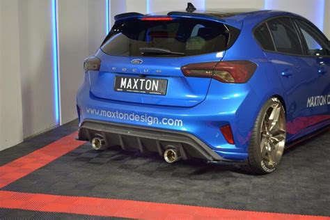 Maxton Design Diffusor Flaps V 2 für Ford Focus ST Line Mk4 89 00