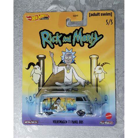 Hot Wheels T1 Panel Rick And Morty Shopee Malaysia