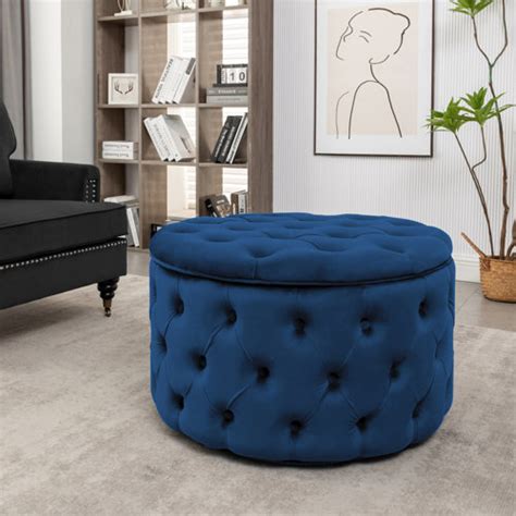 Willa Arlo Interiors Elzada Velvet Ottoman And Reviews Wayfair