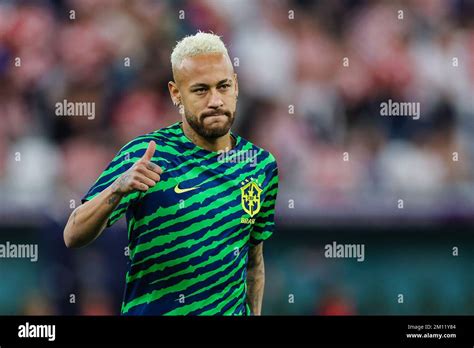 Doha Qatar Th Dec Neymar Brazil Player During A Match