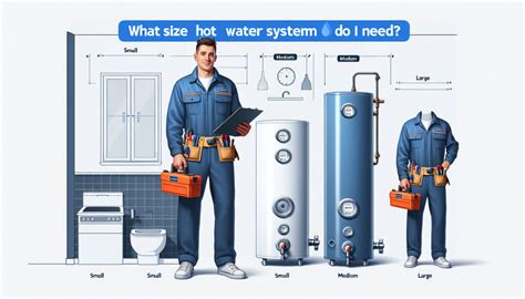 What Size Hot Water System Do I Need Hot Water Now